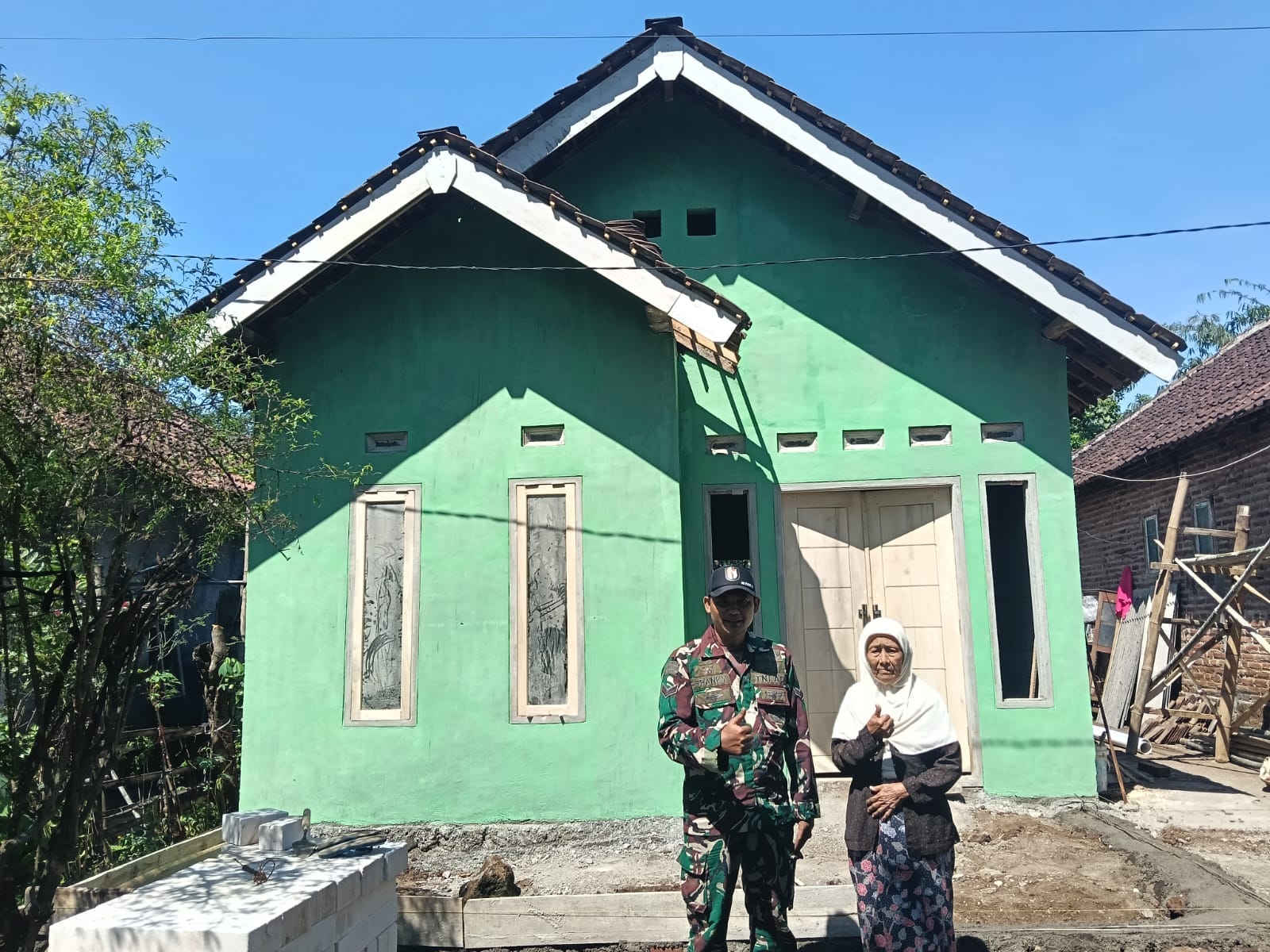 Pembangunan 8 RTLH Selesai Warga Desa Brabe Rasakan Manfaatnya