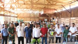 Dukung Ketahanan Pangan, TMMD Ke-128 Kodim 0820/Probolinggo Salurkan 900 Bibit Alpukat dan 150 Kg Bibit Jagung