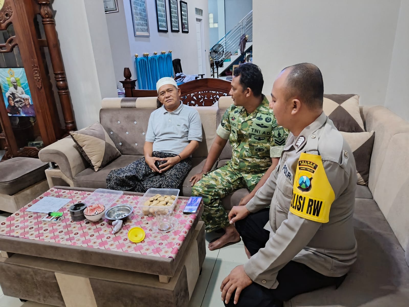 Pererat Silaturahmi Dan Bentuk Sinergitas, Satgas Komsos Dengan Tokoh Masyarakat