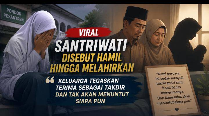 Didampingi Kades dan Polisi, Keluarga Santriwati F Klarifikasi Isu yang Menghebohkan Warga Kedungkebo