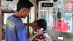 Barbershop Rutan Kraksaan Jadi Sarana Pembinaan dan Sumber Premi Warga Binaan
