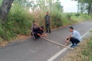 Resahkan Warga dan Petani, Jalan Kerinci Dipasangi Tali Kejut untuk Cegah Balap Liar