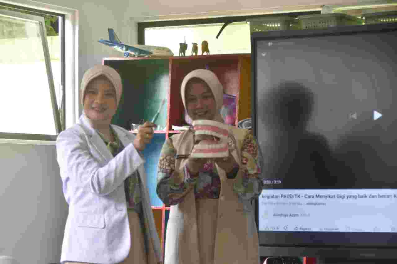 Yayasan Kartika Jaya Kodim 1002/HST Gelar Edukasi Kesehatan Gigi dan Tumbuh Kembang Anak