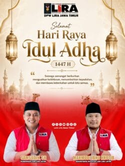Pesan Idul Adha dari Wakil Presiden LSM LIRA: Bangun Indonesia Bersih dan Bermartabat Melalui Semangat Berkurban