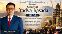 Yadya Kasada Jadi Simbol Harmoni, Komisaris PT Edi Patrolihukum Group Sampaikan Pesan Kebudayaan