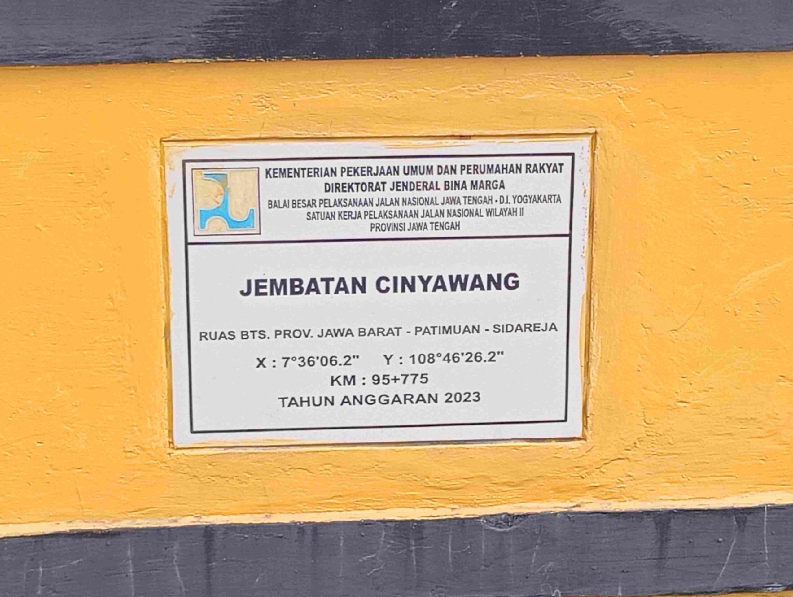 Infrastruktur Baru Sudah Rusak? Jembatan Cinyawang di Jalur Strategis Cilacap Jadi Sorotan Publik