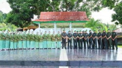 Dandim 1505/Tidore Pimpin Upacara Ziarah Rombongan HUT ke-69 Kodam XV/Pattimura