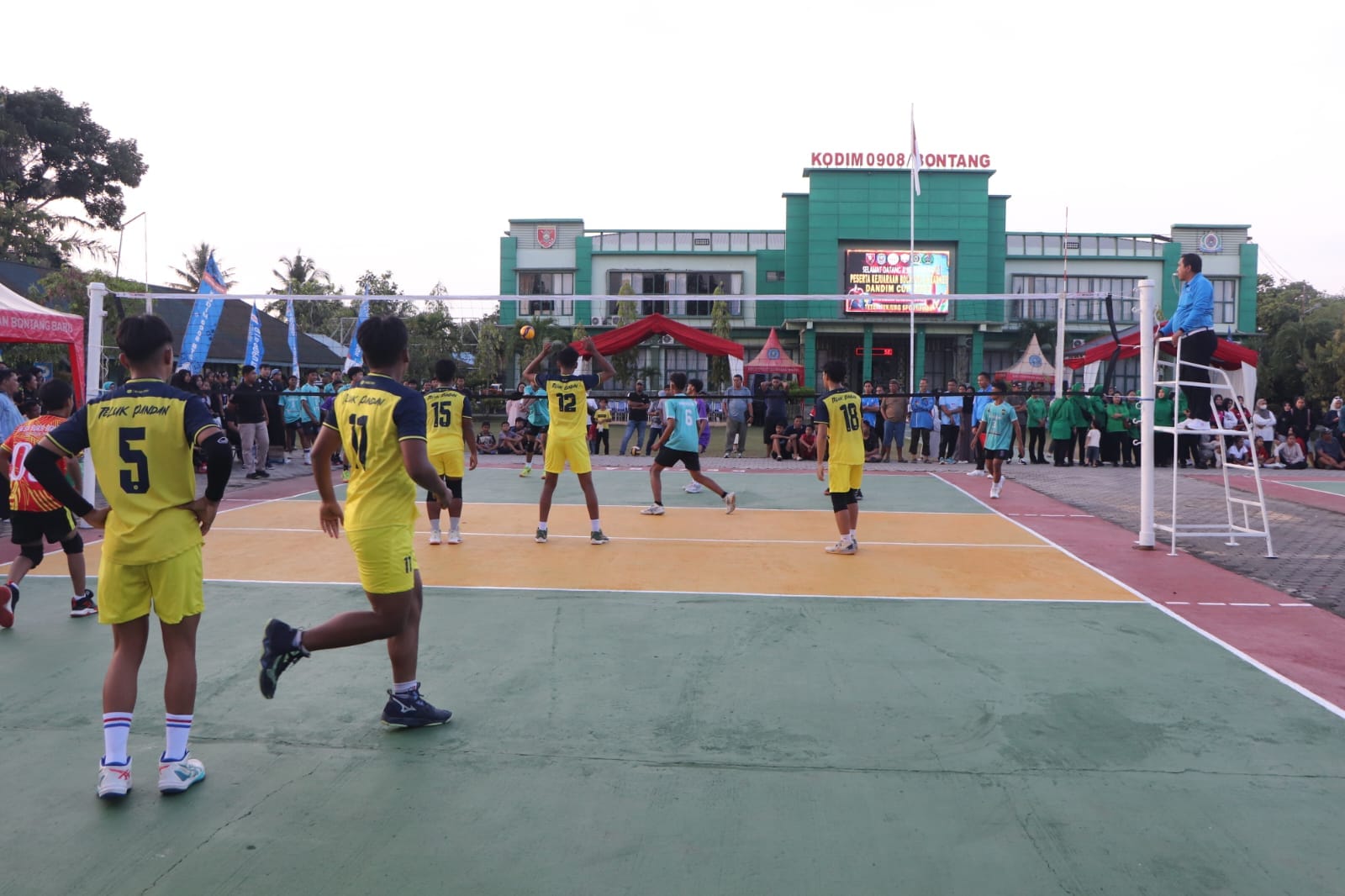 Dalam Rangka TMMD Ke 128, Kodim 0908/Bontang Gelar Kejuaraan Bola Voli dan Basket Dandim Cup 2026