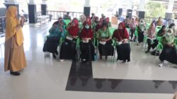 Dalam rangka TMMD Ke-128 Kodim 0908/Bontang Gelar Penyuluhan Posyandu dan PTM sebagai Sasaran Non Fisik