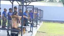 Pererat Sinergitas, Lanud Sultan Hasanuddin Gelar Coffee Morning dan Latihan Menembak Eksekutif Bersama Forkopimda