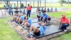 Uji Ketahanan dan Fisik Prajurit, Lanud Sjamsudin Noor Gelar Garjas Semester I Tahun 2026