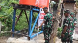 Tim Wasev Sterdam VI/Mulawarman Tinjau Langsung Progres TMMD Ke-128 Kodim 0908/Bontang
