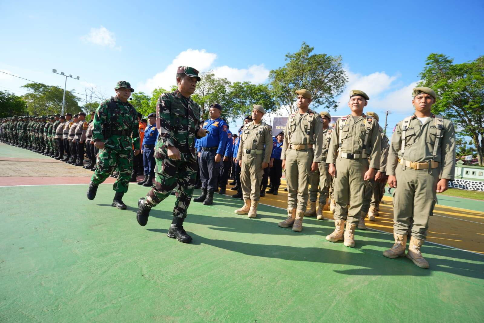 Danrem 091/ASN Resmi Tutup TMMD Ke-128 Kodim 0908/Bontang, Wujud Nyata Kemanunggalan TNI dan Rakyat