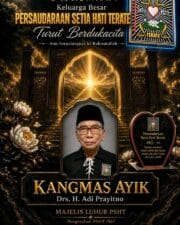 Tokoh Senior PSHT Kangmas Ayik Wafat, Jejak Pengabdian dan Keteladanannya Dikenang Warga Terate