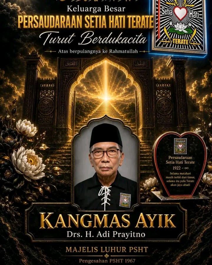 Tokoh Senior PSHT Kangmas Ayik Wafat, Jejak Pengabdian dan Keteladanannya Dikenang Warga Terate