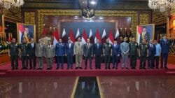 Panglima TNI Dampingi Menhan RI Terima Kunjungan Wakil Perdana Menteri sekaligus Menteri Negara Urusan Pertahanan Qatar