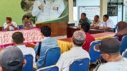 Cegah Banjir dan Kerusakan Jalan, Koramil Leces Hadiri Sosialisasi Fungsi Saluran