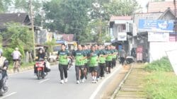 Kodim 1002/HST Perkuat Kebugaran Prajurit Lewat Aerobik dan Senam Rutin