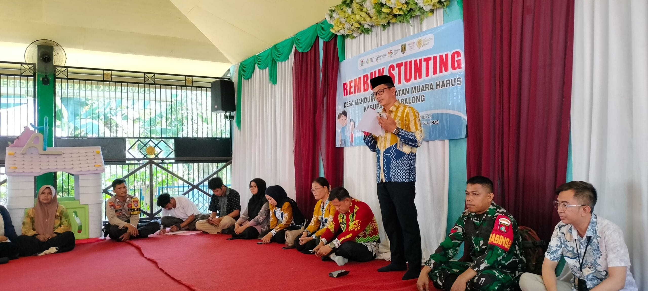 Babinsa Koptu Hanuddin Ajak Semua Pihak Bersatu Lawan Stunting