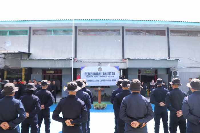 Rutan Kraksaan dan Lapas Probolinggo Bentuk Karakter CASN Lewat Pembinaan FMD dan Pembaretan