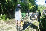 Kodim 1008/Tabalong Bangun Jembatan Garuda Beton, Akses Vital Warga Puain Kanan Ditarget Rampung Sebulan