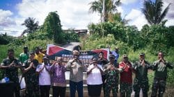 Perkuat Konektivitas Wilayah, Kodim 1710/Mimika Ground Breaking 6 Jembatan Garuda Perkuat Konektivitas Wilayah, Kodim 1710/Mimika Ground Breaking 6 Jembatan Garuda