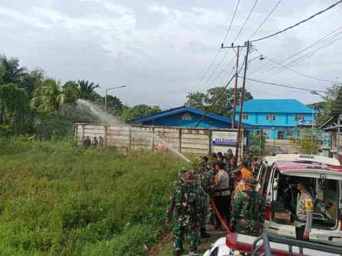 TNI-Polri, BPBD dan BPK Murakata Bersinergi dalam Latihan Karhutla TNI-Polri, BPBD dan BPK Murakata Bersinergi dalam Latihan Karhutla