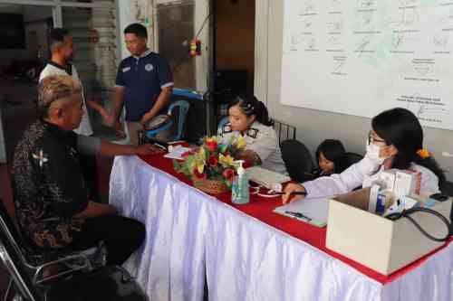 Rutan Kraksaan Sediakan Pemeriksaan Kesehatan Gratis untuk Keluarga Warga Binaan