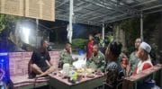 Nonton Bareng Piala Dunia, Koramil Haruyan Bangun Keakraban dengan Masyarakat
