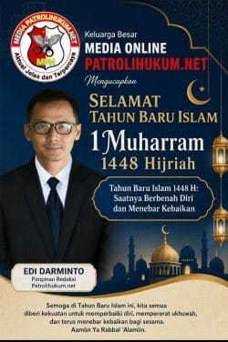 Patrolihukum.net Sambut 1 Muharram 1448 H, Edi Darminto Ajak Masyarakat Berbenah Diri dan Menebar Kebaikan