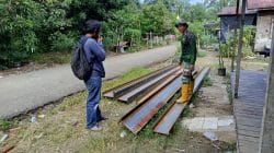 Besi WF Didatangkan, Pembangunan Jembatan Garuda Dikebut Demi Kepentingan Warga