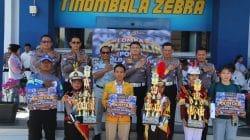 Pocil Morowali Utara Juara I di Ajang Penilaian Pocil oleh Korlantas Polri di Palu