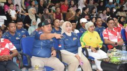 Kapolres Morowali Utara resmi menutup Open Tournament Badminton Bhayangkara Cup 2026