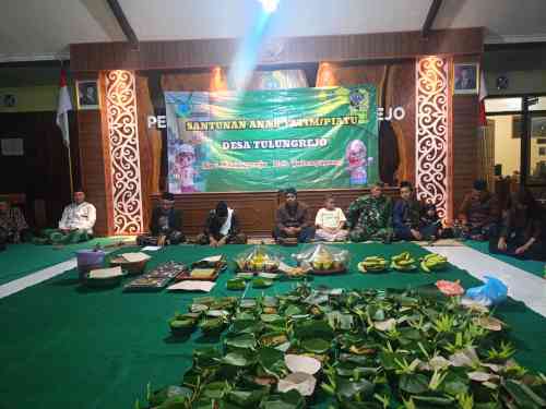 Santunan Yatim Piatu dan Peringatan 1 Muharram 1448 H di Desa Tulungrejo Berlangsung Khidmat