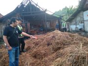 Rumah dan Kandang Ludes Terbakar di Banjarejo, Polisi Lakukan Olah TKP dan Imbau Warga Waspada
