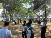 PCNU Kraksaan Sukses Gelar Apel Akbar 2.000 Kader di Pantai Bentar