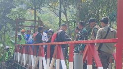Dandim 0820/Probolinggo Letkol Inf Ribut Yodo Apriantono Pimpin Peninjauan Jembatan Garuda Merah Putih Di Wilayah Teritorial