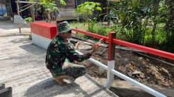 Jembatan Garuda Merah Putih Kian Gagah, Kodim 1008/Tabalong Rampungkan Tahap Akhir Pembangunan