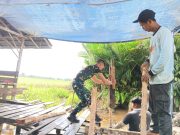 Dua jembatan Garuda di HST memasuki tahap pengecoran dasar abutment