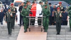 Panglima TNI Hadiri Upacara Pemakaman Jenderal TNI (Purn) Ryamizard Ryacudu
