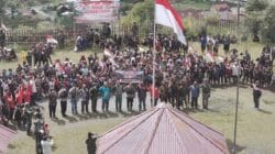 Kodim 1714/PJ, Polri Bersama Pemda Gelar Kirab Merah Putih: Bersatu Dalam Keberagaman, Berdaulat Dalam Persatuan Menjaga NKRI Harga Mati