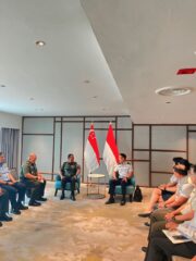 Kasum TNI Pimpin Delegasi Indonesia Pada Sidang Ke-22 TNI-SAF Annual Staff Meeting (TSASM) 2026 di Singapura