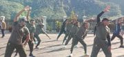Kodim 1714/Puncak Jaya Laksanakan Kegiatan Jumat Sehat