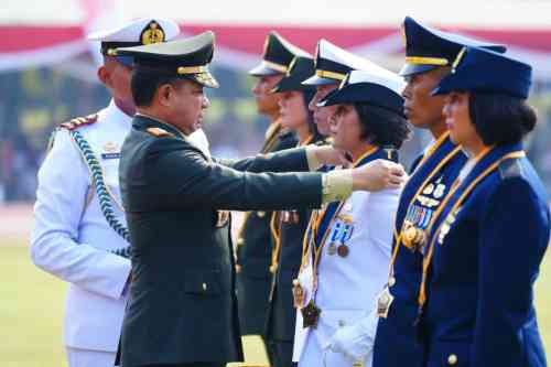 1.737 Perwira Remaja TNI Resmi Dilantik, Panglima TNI: Pangkat adalah Amanah