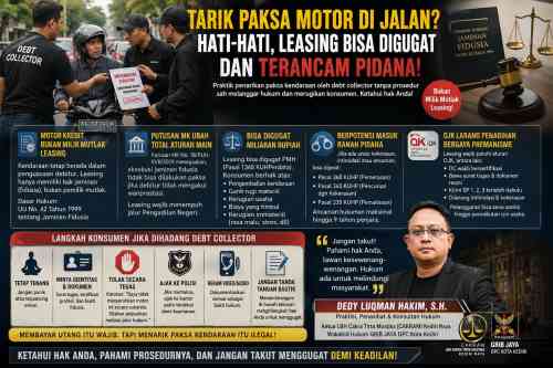 Saat Konsumen Dihadang di Jalan: Antara Hak Tagih dan Dugaan Intimidasi Saat Konsumen Dihadang di Jalan: Antara Hak Tagih dan Dugaan Intimidasi
