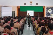 Bentuk Generasi Tangguh, Persami KKRI Kodim 0808/Blitar Bekali Pelajar Materi Bela Negara Hingga Survival