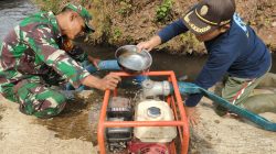 Antisipasi Kekeringan, Babinsa Sidomulyo Sertu Krida Dwi Bantu Pengairan Sawah Gunakan Pompa Air Antisipasi Kekeringan, Babinsa Sidomulyo Sertu Krida Dwi Bantu Pengairan Sawah Gunakan Pompa Air