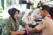 Kodim 0808/Blitar Gelar Persami KKRI, Bentuk Generasi Muda Tangguh Dan Berkarakter Kebangsaan