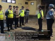 Polsek Sumber Tingkatkan Pengamanan Malam Hari, Patroli Blue Light Sasar Pasar Tempuran