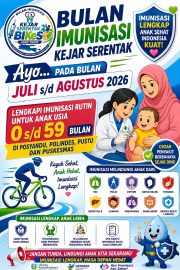 Cegah Penyakit Berbahaya Sejak Dini, Bulan Imunisasi Kejar Serentak Digelar di Seluruh Jawa Timur